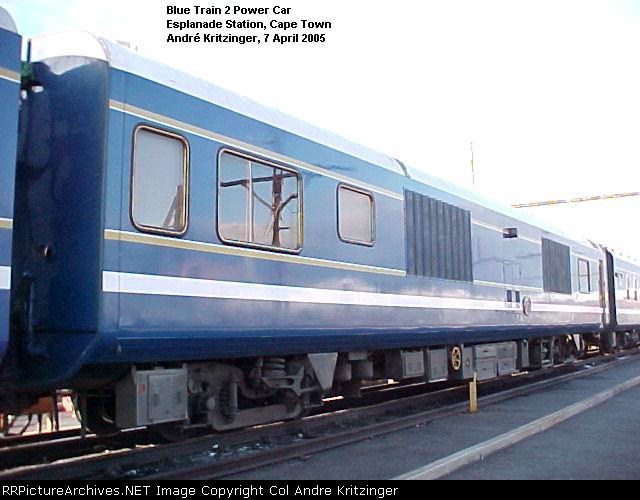 SAR Blue Train Power Car, Side A